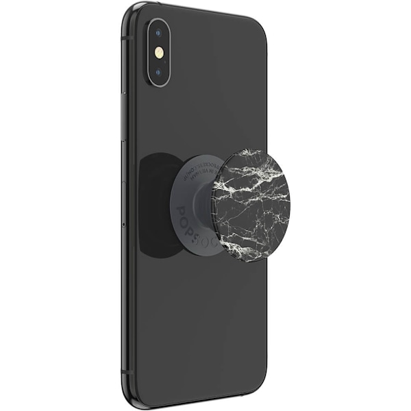 PopSockets Basic Grip Sort Moderne Marmor