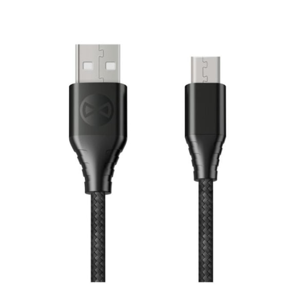 Forever Core - Fast Charge microUSB synkronointi-/latauskaapeli (3A), 1,5 m