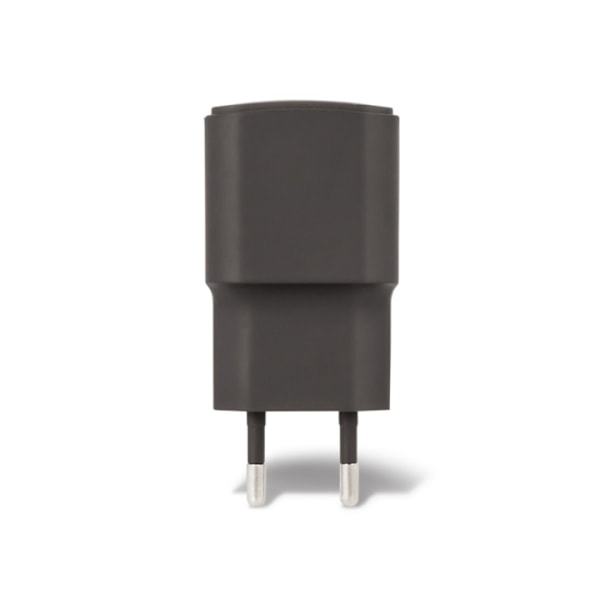 Forever väggladdare med USB-A, 3A, svart Sort