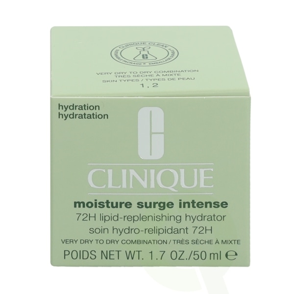 Clinique Moisture Surge Intense 72H Lipid-Replenishing Hydr. 50 ml Very Dry To Dry Combination