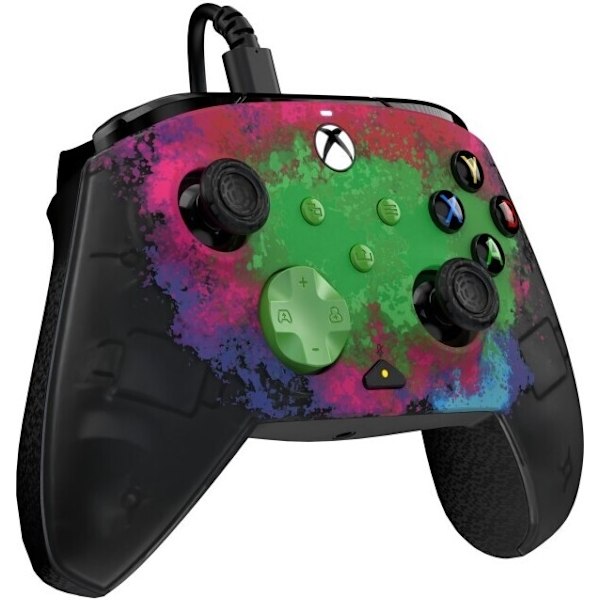 PDP Gaming Rematch Wired Controller - Space Dust (Glow In Dark) - trådbunden spelkontroll, Xbox