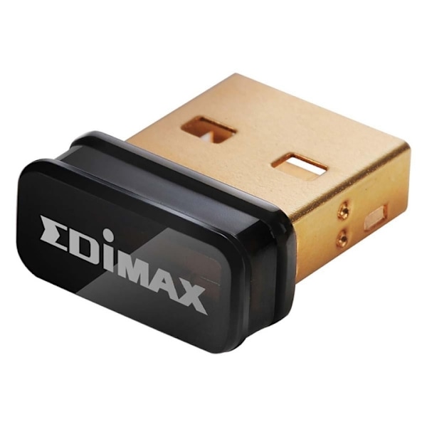 Edimax N150 Wi-Fi 4 Nano USB adapter Svart