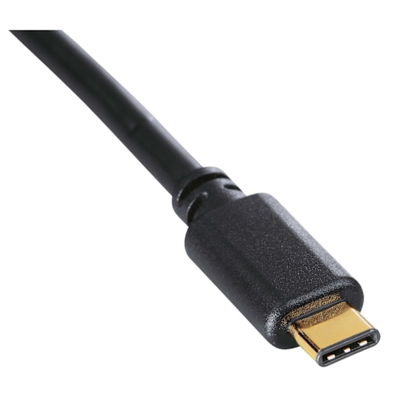 HAMA USB 3.1 -kaapeli USB-C uros - USB-A 1,8 m kullattu TL