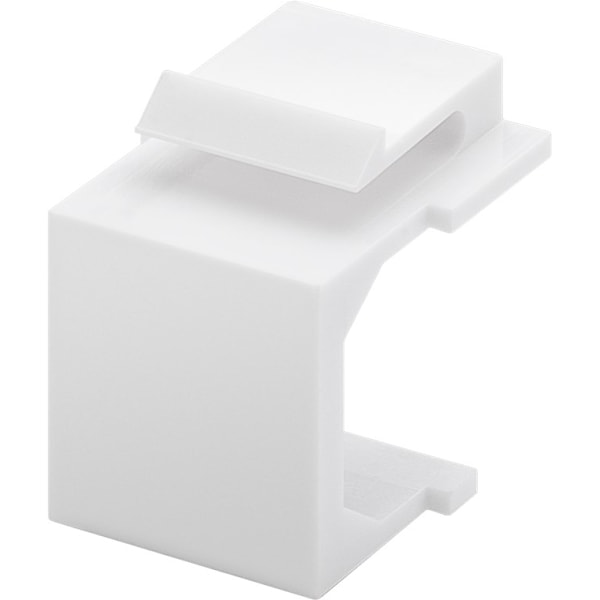 Goobay Keystone-skydd (4-pack), vit avsedda att användas som dammskydd
