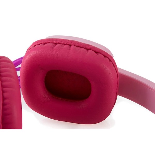 Emoji Hörlur Flip'N'Switch Junior On-Ear Trådad Rosa 80dB Rosa