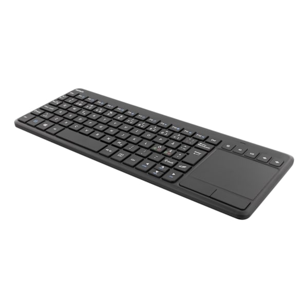 DELTACO Wireless mini kb, USB nano, nordic,86 keys,  black