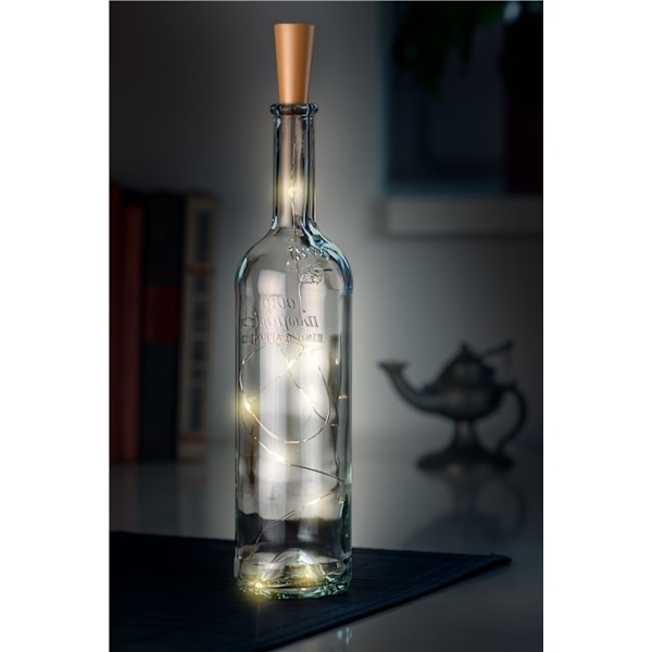 Goobay 10-serien LED flaska fairy lampor, inkl. timer Atmosfärisk belysning dekoration för glasflaskor
