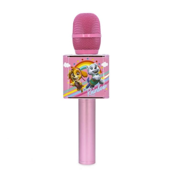 Trådlös Karaoke-mikrofon med inbyggd högtalare, Rosa Paw Patrol