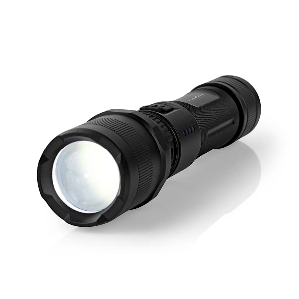 Nedis LED lygte | Batteri | 3.7 V DC | 10 W | Indbygget Lithium-Ion | Batterier medfølger | Opladningsbar | Nominel lysstrøm: 1000 lm | Lysområde: 110