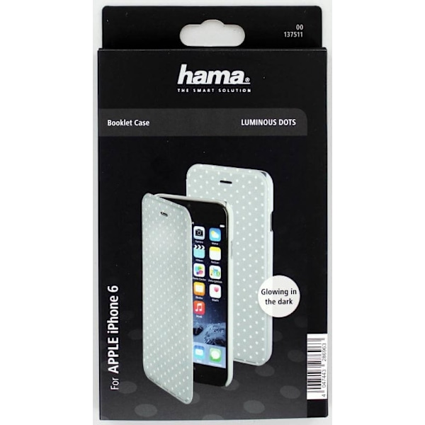 Hama Mobilfodral Självlysande Grå - iPhone 6/7/8/SE Grå
