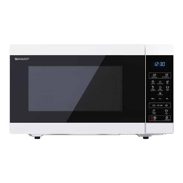 Sharp Classic serie Mikrovågsugn Fristående 900W 25 liter Vit/silver/svart