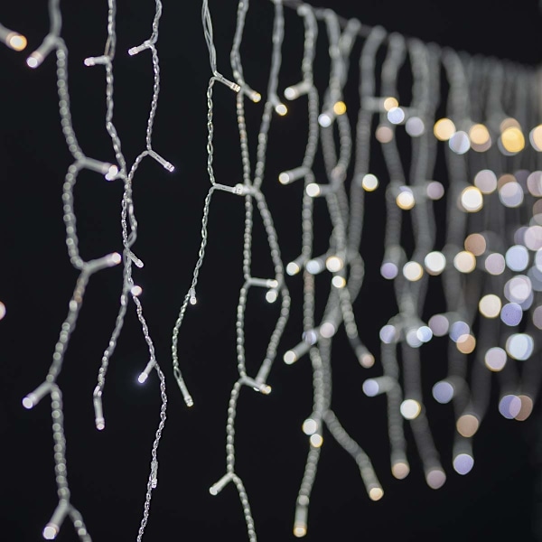 Nedis SmartLife Jouluvalot | Jääpuikko | Wi-Fi | Lämpimästä kylmään valkoiseen | 400 LED's | 8.00 m | Android™ / IOS