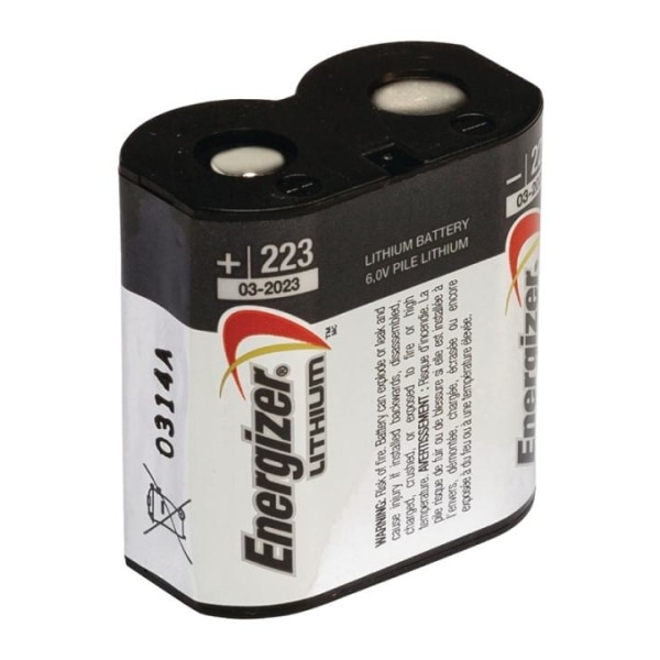 Energizer Lithium Battery CR-P2 | 6 V DC | 1500 mAh | 1 - Läpipa