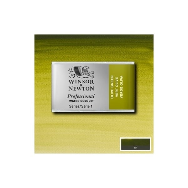 WINSOR Watercolour proff pan Olive Green 447