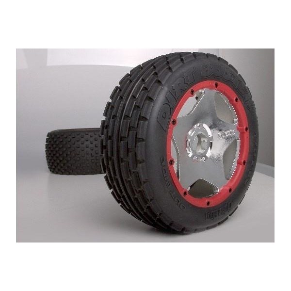 HPI Super Star Wheel Shiny Chrome (120X60Mm/2Pcs/)