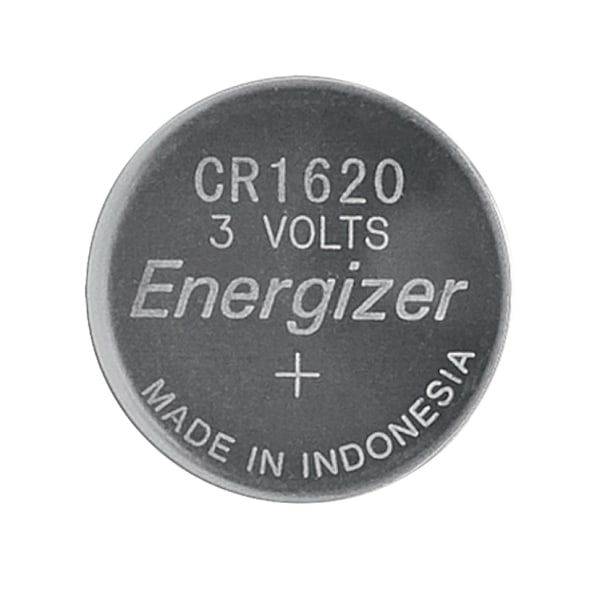 Energizer Lithium knapcellebatteri CR1620 | 3 V DC | 81 mAh | 1-Blister | Sølv