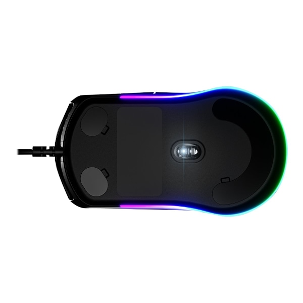 SteelSeries Rival 3 - Optisk Gamingmus med RGB-belysning, Svart