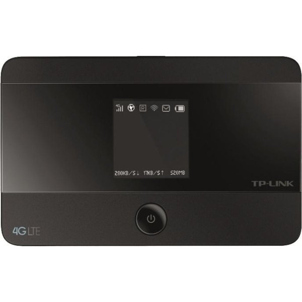 TP-LINK 4G/LTE mobile WIFI 150Mb/50Mb, 15 käyttäjää, musta