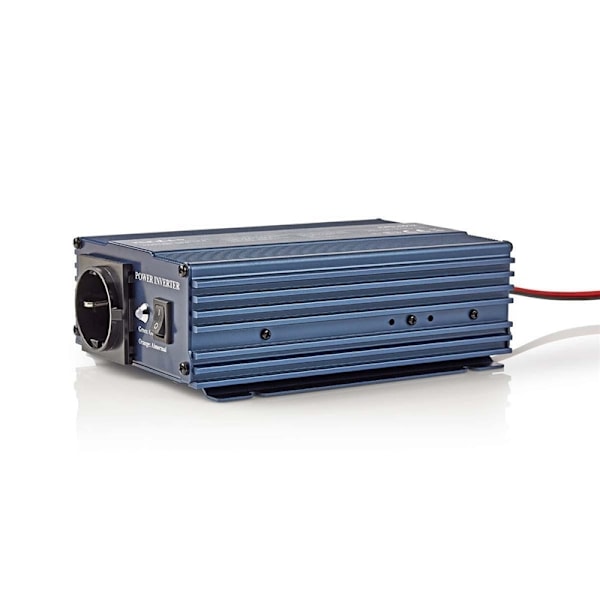 Nedis Strömväxelriktare | Inspänning: 12 V DC | Enhetens utgångsanslutning: Type F (CEE 7/3) | 230 V AC 50 Hz | 150 W | Toppeffekt: 300 W | Cigarettän