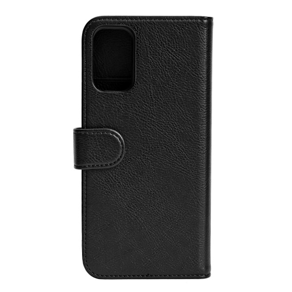 Essentials Samsung A32 5G PU wallet, detachable,3 cards,Black Svart
