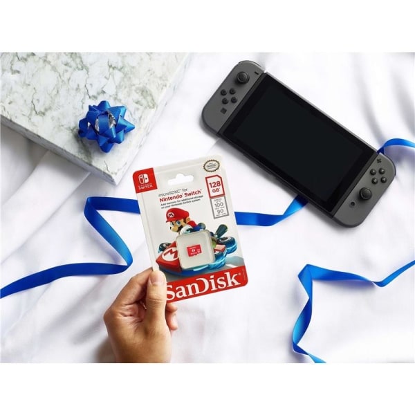 SanDisk microSDXC UHS-I kort till Nintendo Switch 256GB -  Nintendo-licensierad produkt