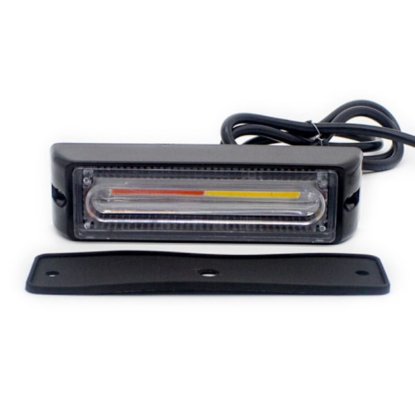 Varningslampa CoB LED för Bil 12-24V, Vitt ljus