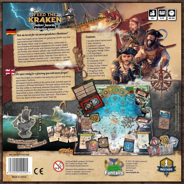 Feed the Kraken - brädspel (ENG)
