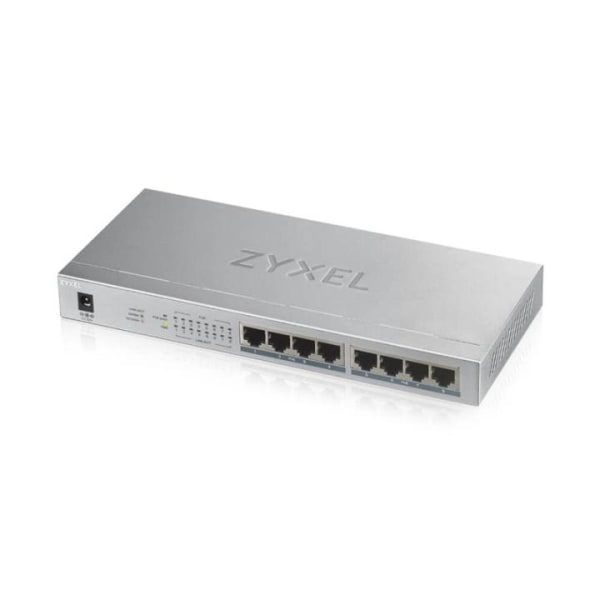 Zyxel GS1008HP Ohanterad Gigabit Ethernet (10/100/1000) Strömför