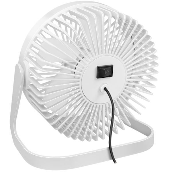 LogiLink USB-bordvifte Ø15,24 cm Hvid