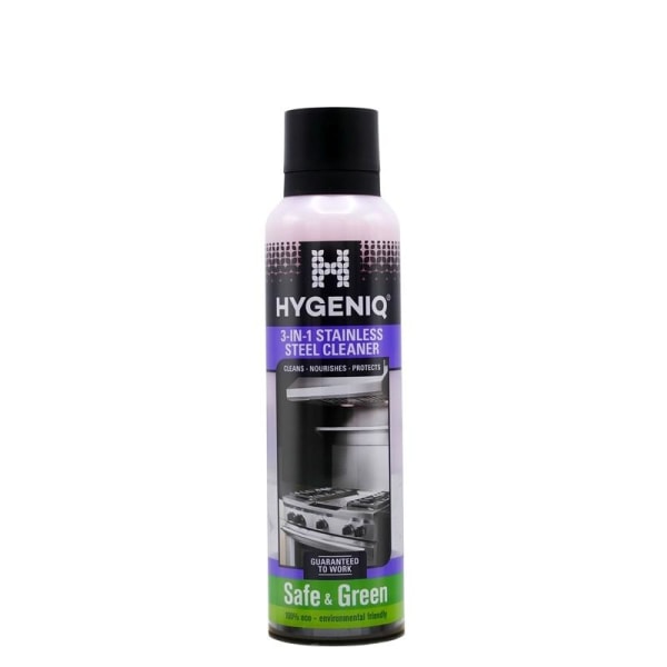 HYGENIQ 3-in-1 Rengøring Rustfrit Stål 185ml