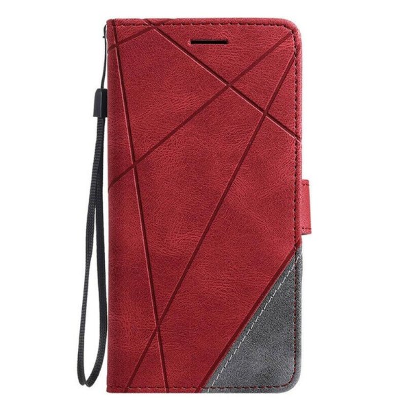 Mobilväska med 3st kortfack till iPhone 12 Mini, Röd Röd
