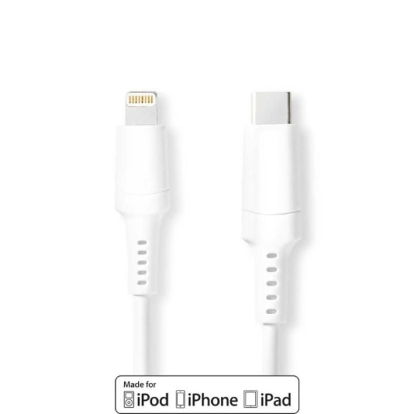Nedis Lightning Kaapeli | USB 2.0 | Apple Lightning 8-Pin | USB-