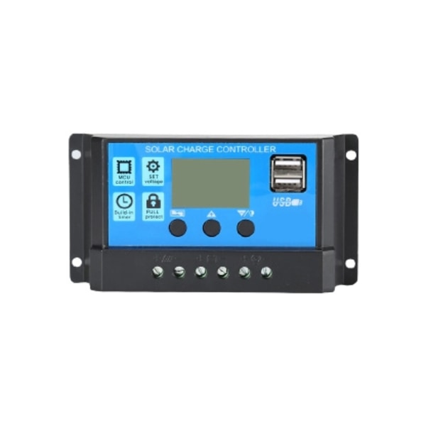 Laderegulator til solpanel, 4V/12V 30A