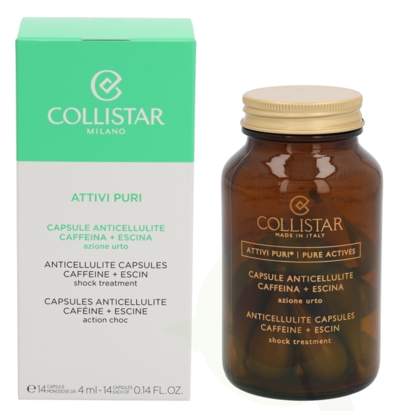 Collistar Pure Actives Anticellulite Capsules 56 ml Caffeine + E