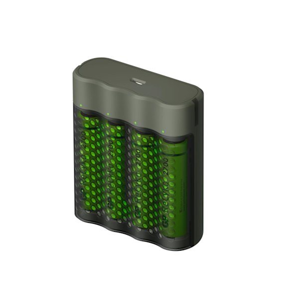 GP ReCyko Speed Charger w/4xAAA 950mAh (PB)