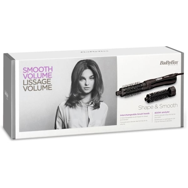 Babyliss AS82E Shape & Smooth Varmluftsborste