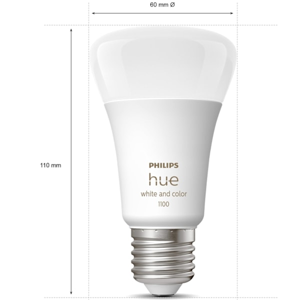 Philips Hue White Color Ambiance E27 1100lm 1-pack