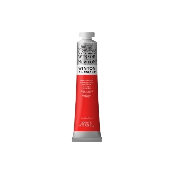 WINSOR Winton oil 200ml cadmium red hue 095