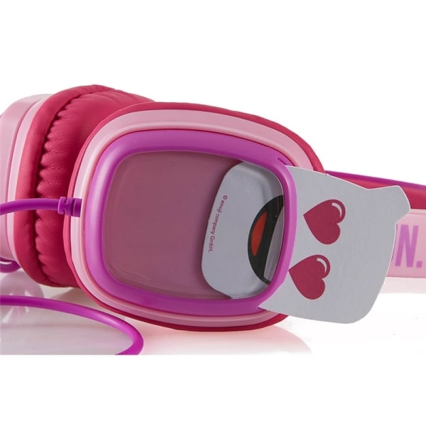 EMOJI Kuuloke Flip'N'Switch Junior On-Ear Langaton Rosa 85dB Rosa