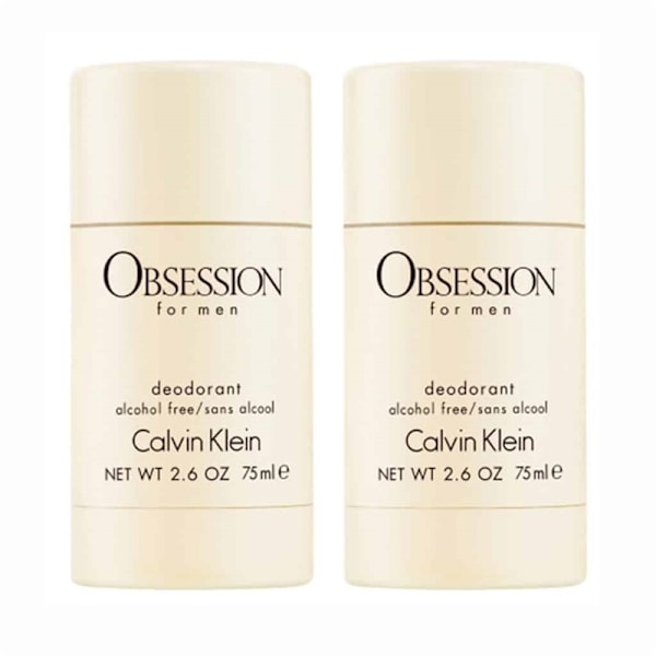 Calvin Klein 2-pack Calvin Klein Obsession For Men Deostick 75ml