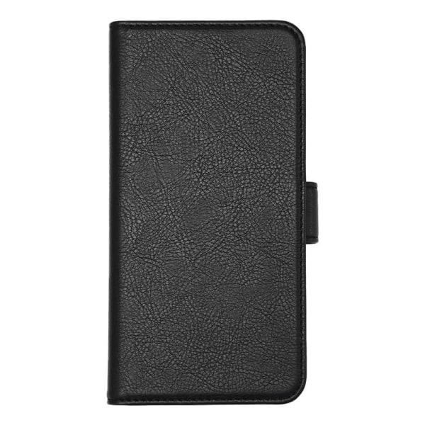Essentials iPhone 11 Pro Max, PU wallet 3 kort, svart Svart
