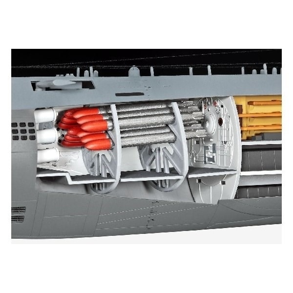 Revell U-Boat XXI Type w, Interieur