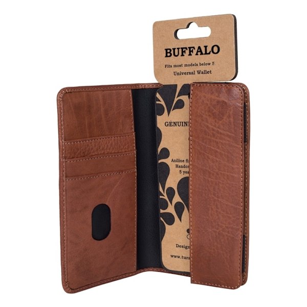 Buffalo Wallet Læder Universal op til 5" Brun Brun