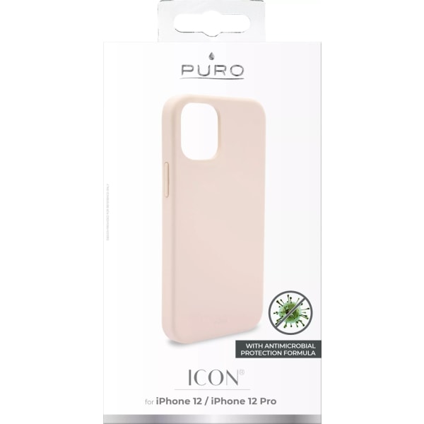 Puro iPhone 12/12 Pro Icon cover rose Rosa