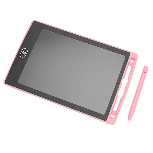 Ritplatta med LCD-display 8,5", Rosa