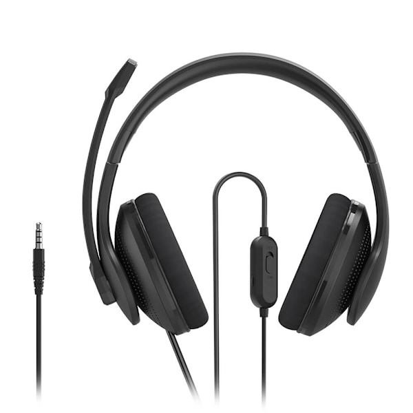 Hama Headset PC Office Stereo Over-Ear HS-P200 V2 Sort