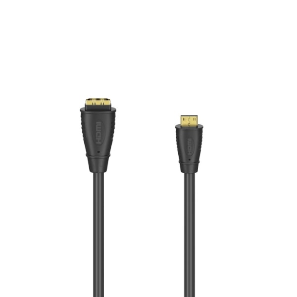 Hama Adapteri HDMI Mini C-HDMI Uros-Naaras Kulta Musta