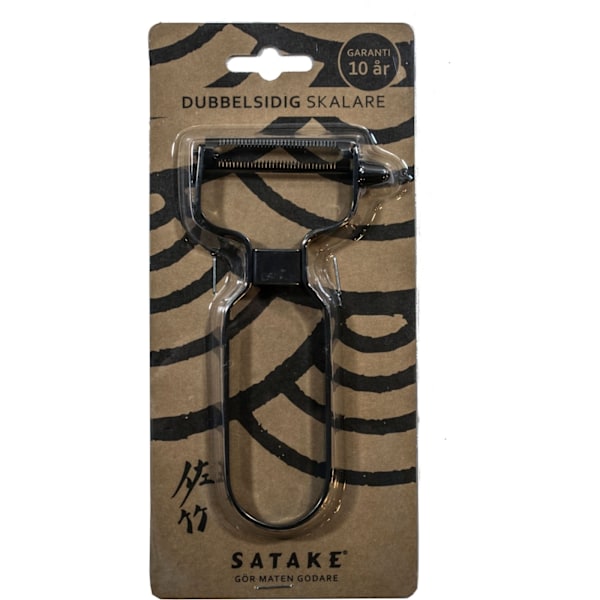 Satake skræller, sort