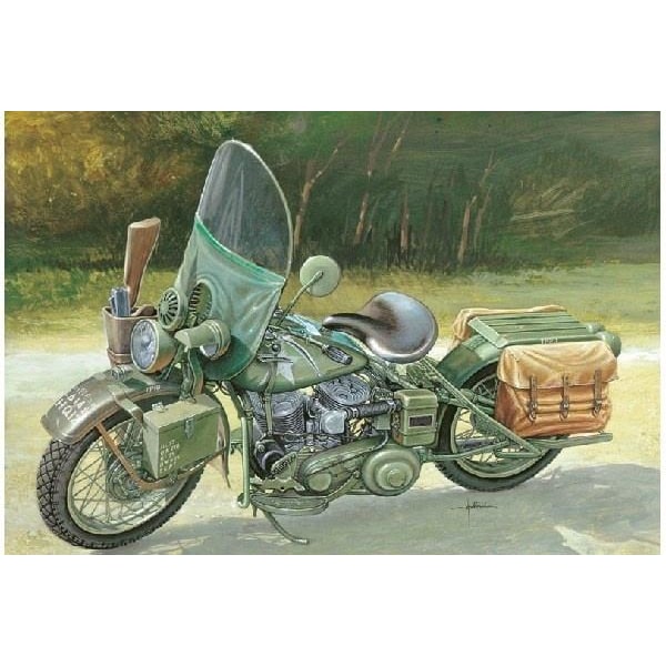 Italeri 1:9 WLA 750 US Military Motorcycles