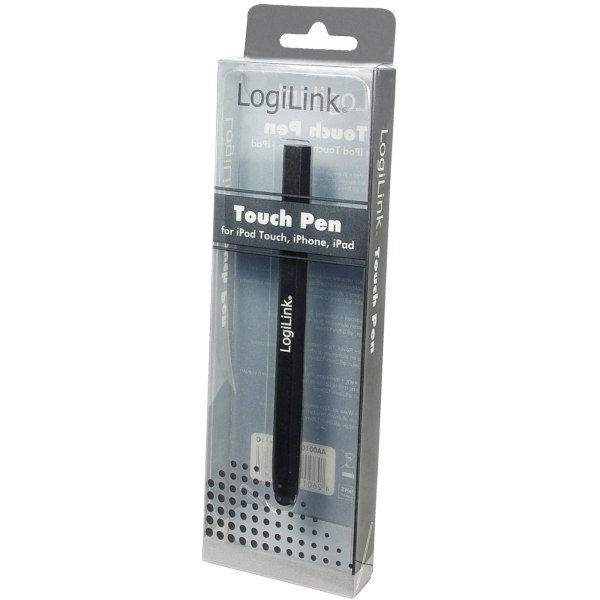 Logilink Penna för touchscreen. Av aluminium. Svart